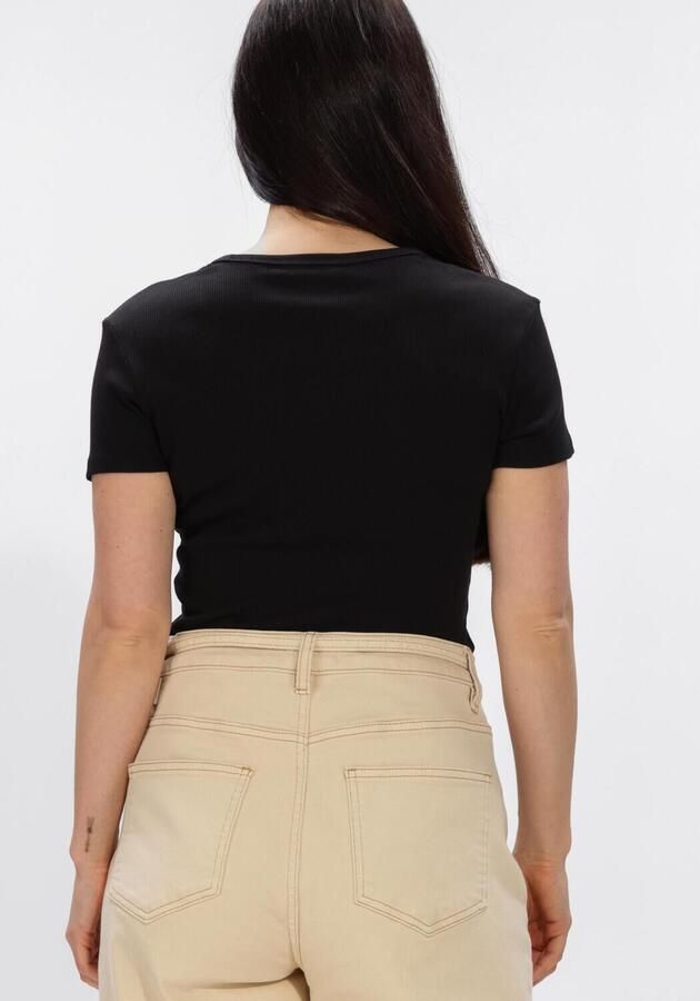 TOMMY JEANS T-shirt Slim Essential Rib Shirt Rippshirt Rundhalsshirt - Foto 3