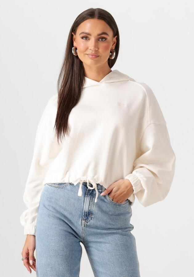 TOMMY JEANS Dames Truien & Vesten Tjw Crp Gmd Script Hoodie Ecru - Foto 4