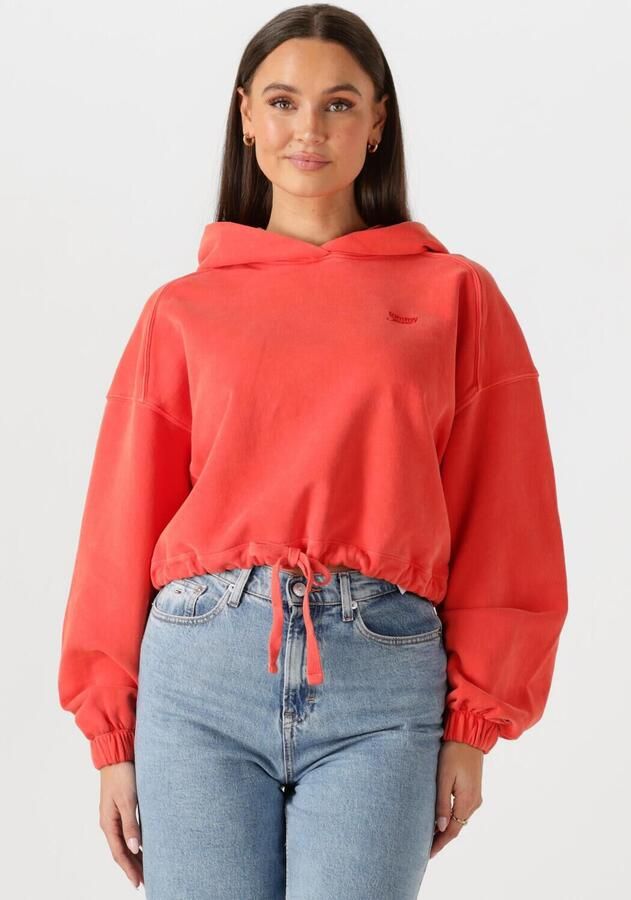 TOMMY JEANS Dames Truien & Vesten Tjw Crp Gmd Script Hoodie Rood - Foto 4