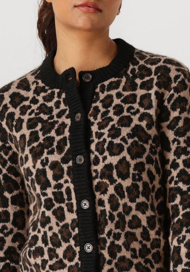 TOMMY JEANS Vest TJW LEOPARD CARDIGAN met luipaard breipatroon - Foto 2