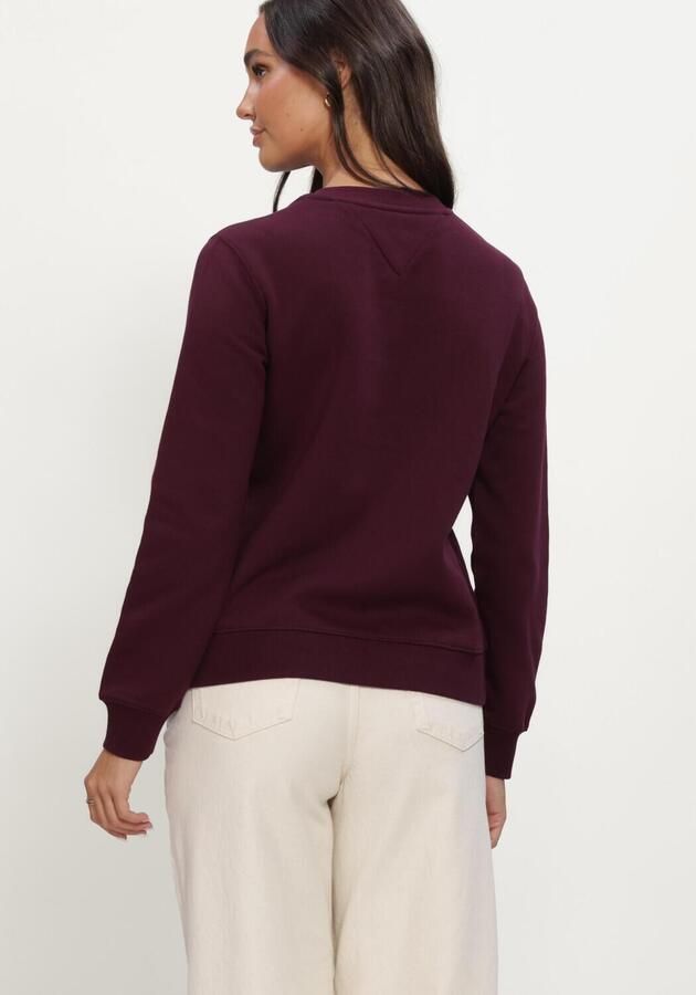 TOMMY JEANS Dames Truien & Vesten Tjw Reg S Flag Crew Bordeaux - Foto 3