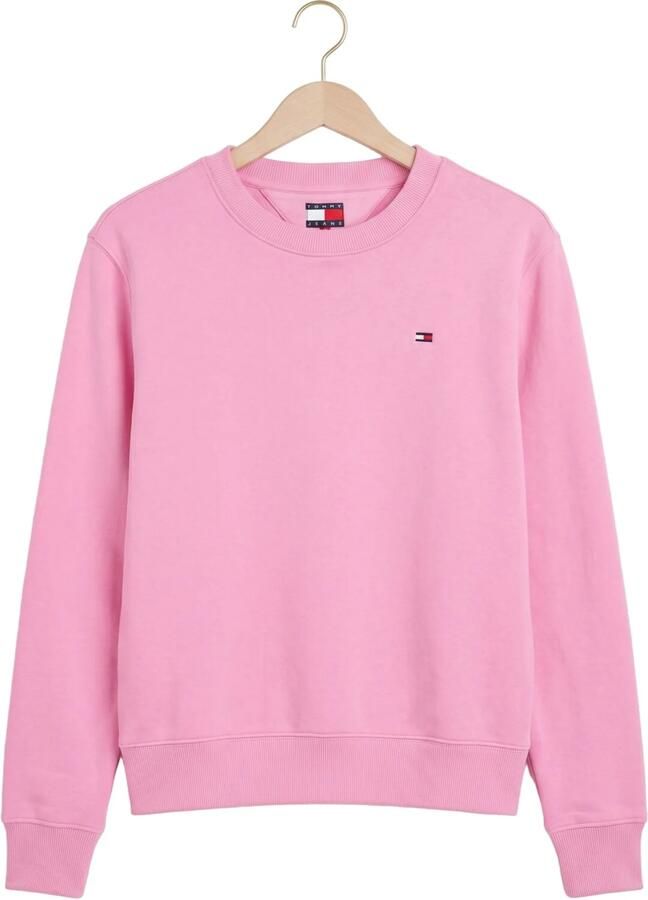 TOMMY JEANS Dames Truien & Vesten Tjw Reg S Flag Crew Roze - Foto 2