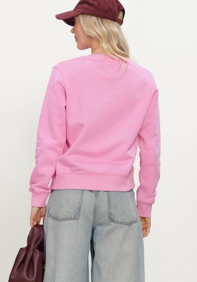 TOMMY JEANS Dames Truien & Vesten Tjw Reg S Flag Crew Roze - Foto 3