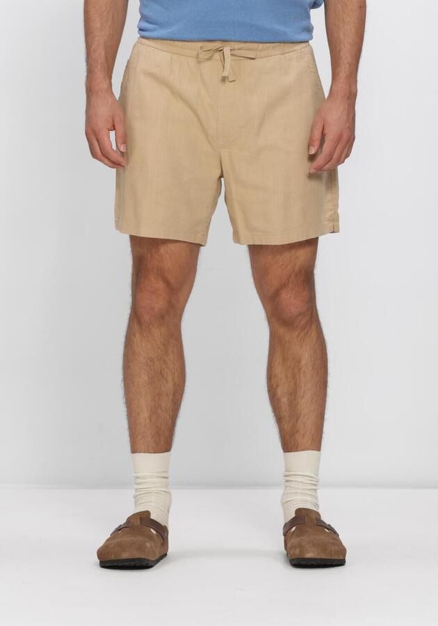 TOMMY JEANS Heren Broeken Tjm Linen Blend Pull-on Short Zand