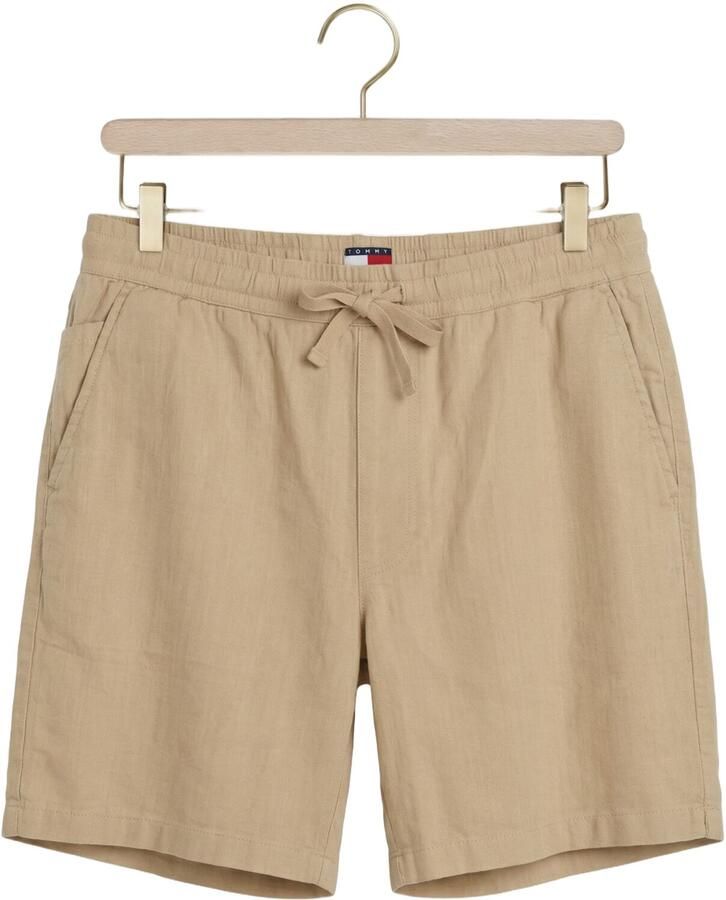 TOMMY JEANS Heren Broeken Tjm Linen Blend Pull-on Short Zand - Foto 2