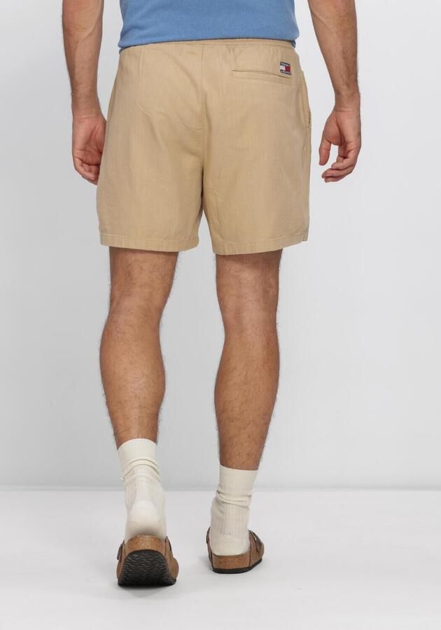 TOMMY JEANS Heren Broeken Tjm Linen Blend Pull-on Short Zand - Foto 3