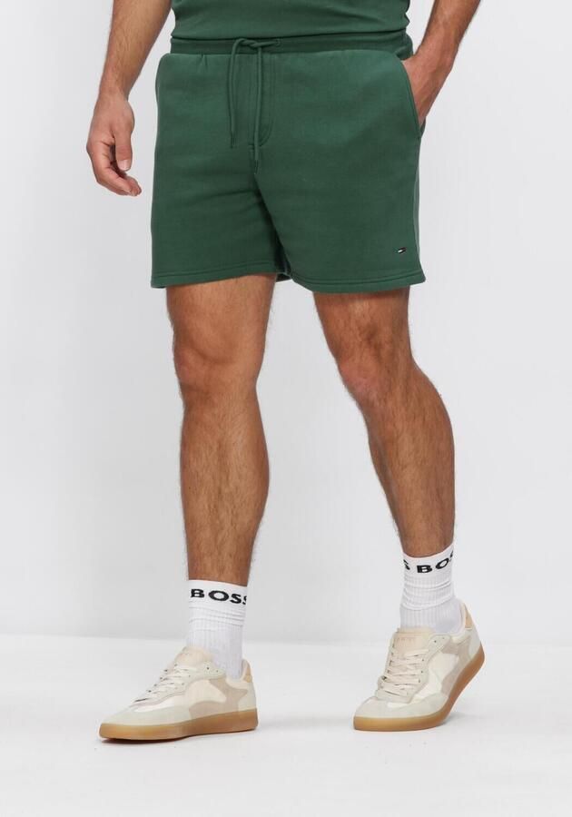 TOMMY JEANS Heren Broeken Tjm S Flag Beach Short Ext Groen