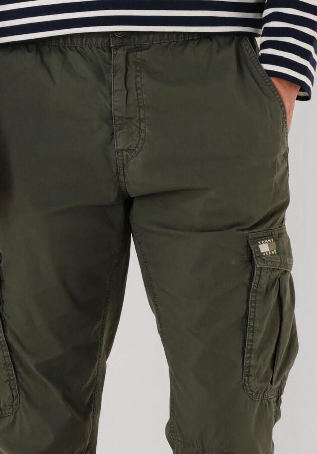 TOMMY JEANS Heren Broeken Tjm Scanton Cargo Jogger Donkergroen - Foto 2