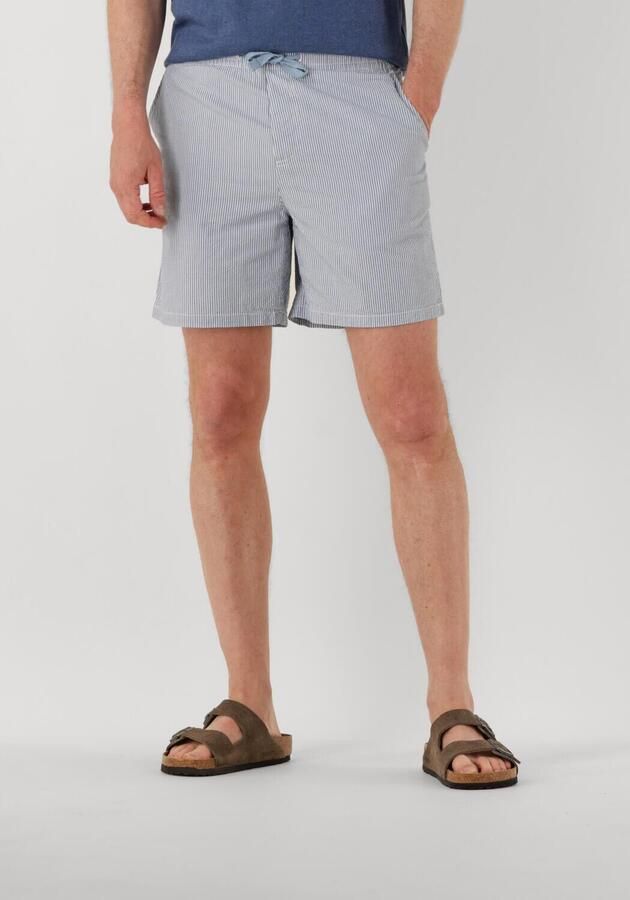 TOMMY JEANS Heren Broeken Tjm Seersucker Stp Beach Short Lichtblauw - Foto 4