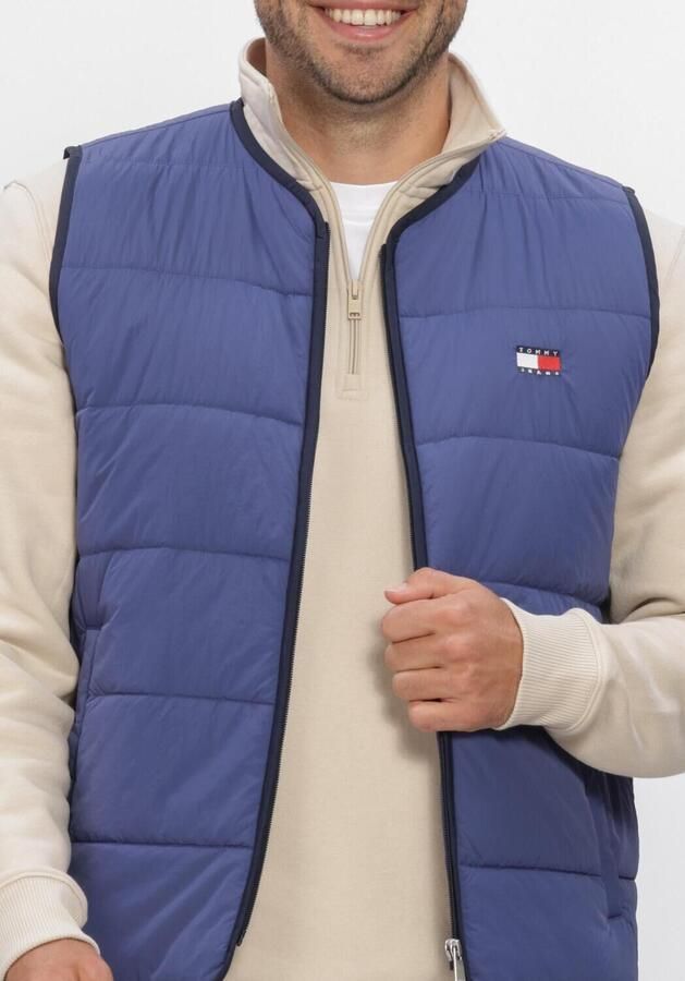 TOMMY JEANS Heren Jassen Tjm Flag Quilted Vest Blauw - Foto 3