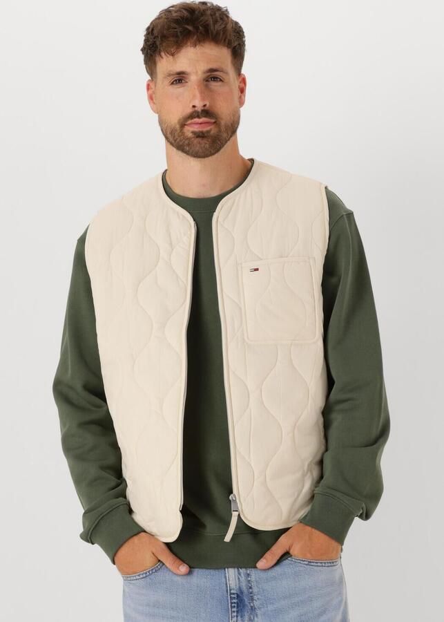 TOMMY JEANS Heren Jassen Tjm Quilted Vest Ext Wit - Foto 4