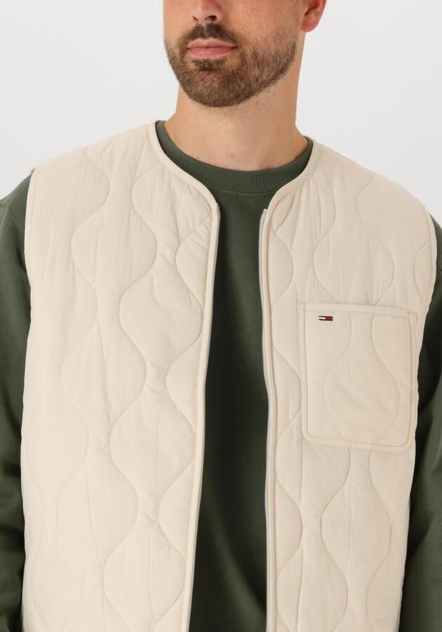 TOMMY JEANS Heren Jassen Tjm Quilted Vest Ext Wit - Foto 3