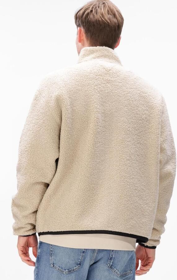 TOMMY JEANS Heren Jassen Tjm Rlx Badge Zip-thru Ext Creme - Foto 4