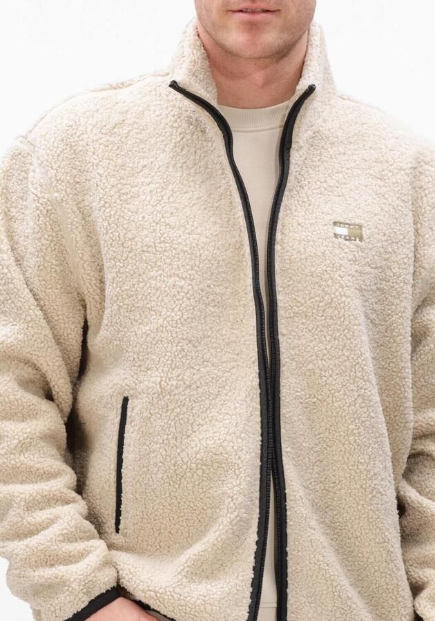 TOMMY JEANS Heren Jassen Tjm Rlx Badge Zip-thru Ext Creme - Foto 3