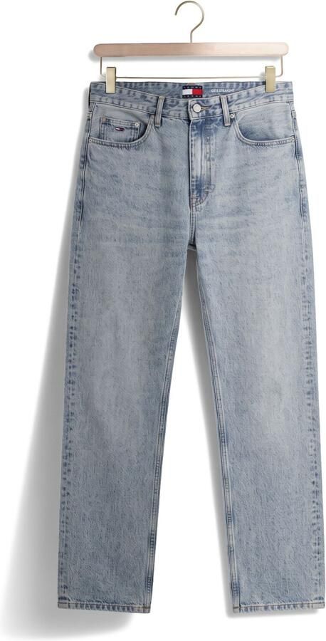 TOMMY JEANS Heren Jeans Otis Straight Dj5014 Blauw - Foto 4