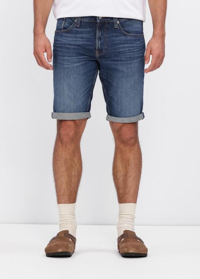 Tommy Jeans regular fit korte jeans van katoenmix model 'RONNIE'
