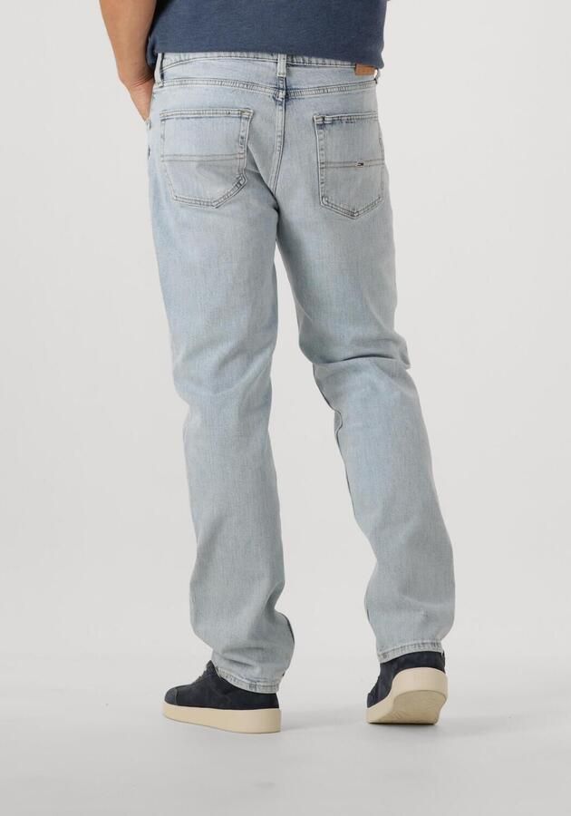 Tommy Jeans Slim fit jeans van katoenmix met labelpatch model 'RYAN'