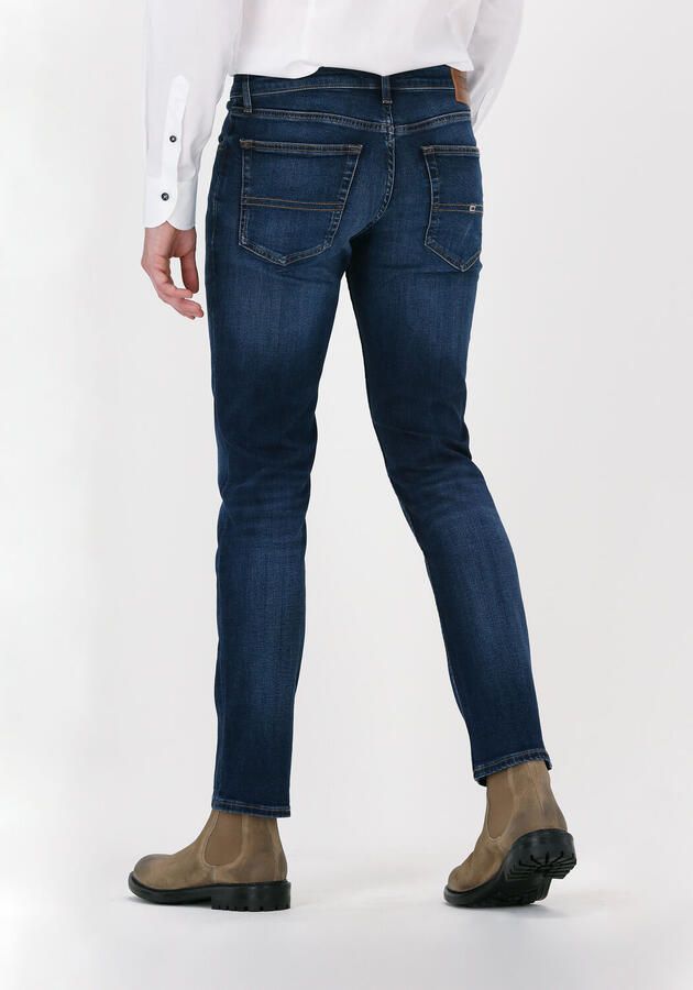 Tommy Jeans Slim fit jeans met labelstitching model 'SCANTON'