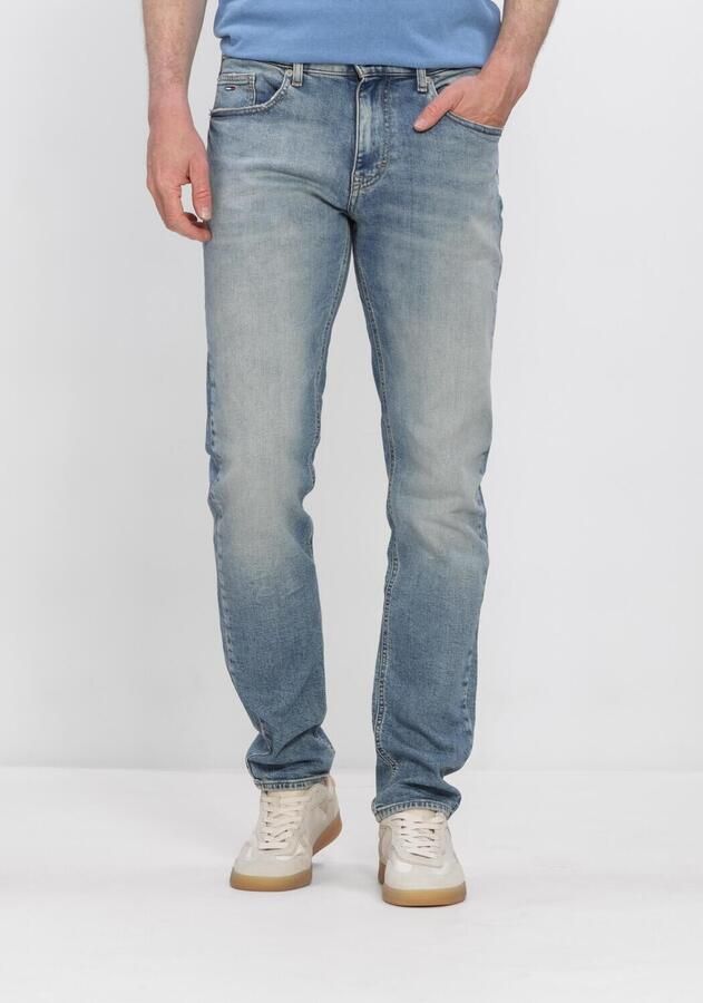Tommy Jeans slim fit jeans van katoenmix model 'SCANTON SLIM'