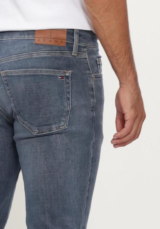 TOMMY JEANS Heren Jeans Scanton Slim Cj1262 Blauw - Foto 4