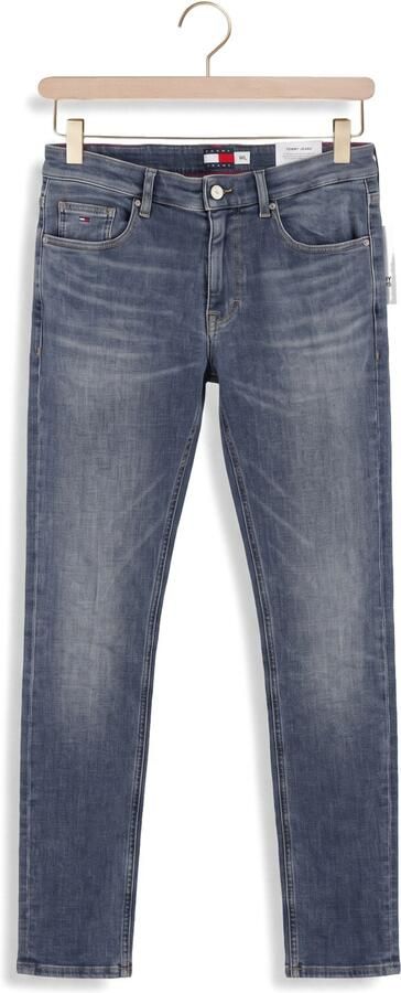 TOMMY JEANS Heren Jeans Scanton Slim Cj1262 Blauw - Foto 5