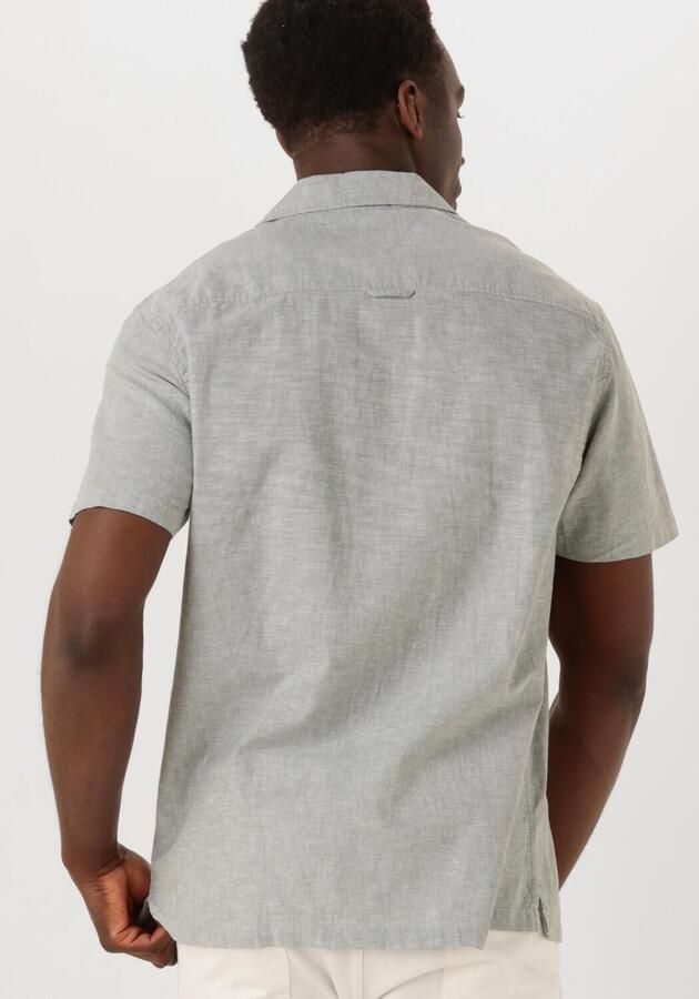 Tommy Jeans Regular fit vrijetijdsoverhemd van een mix van katoen en linnen - Foto 2