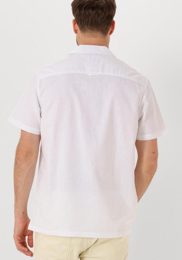 Tommy Jeans Regular fit vrijetijdsoverhemd van een mix van katoen en linnen - Foto 2