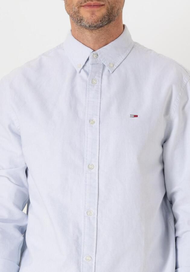 TOMMY JEANS Heren Overhemden Tjm Reg Oxford Shirt Ext Lichtblauw - Foto 3