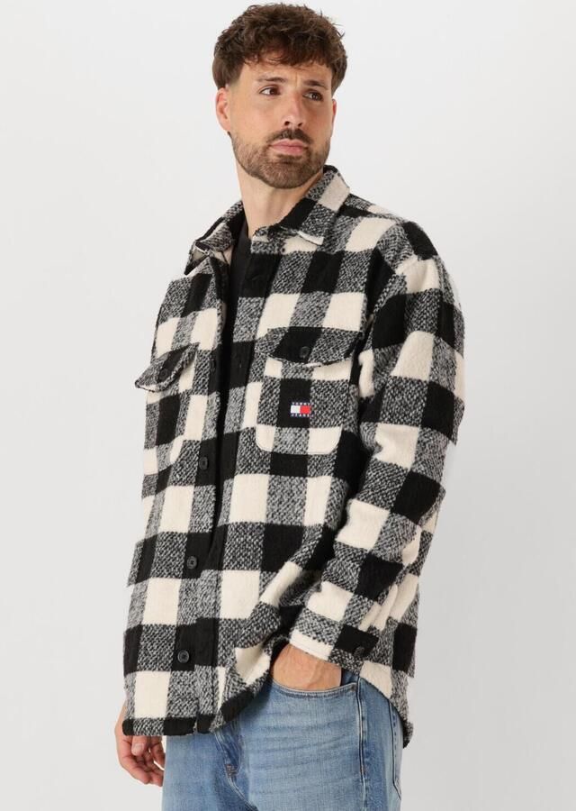 TOMMY JEANS Heren Overshirts Tjm Check Overshirt Ext Multi - Foto 4