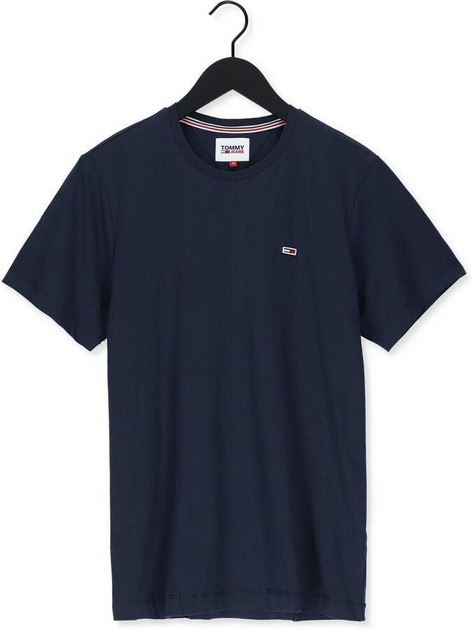 TOMMY JEANS Heren Polo's & T-shirts Tjm Classic Jersey C Neck Donkerblauw - Foto 1
