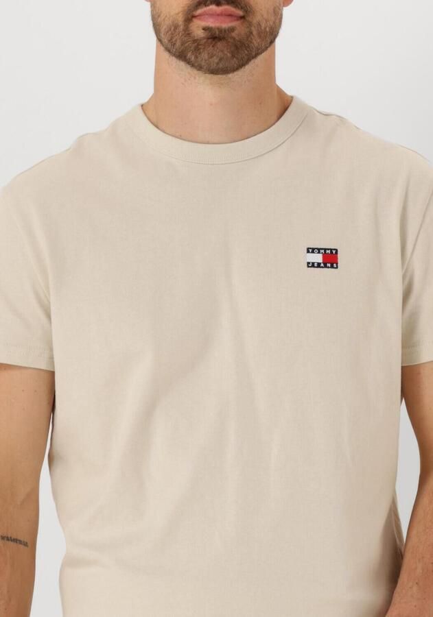 TOMMY JEANS Heren Polo's & T-shirts Tjm Reg Badge Tee Ext Beige - Foto 2