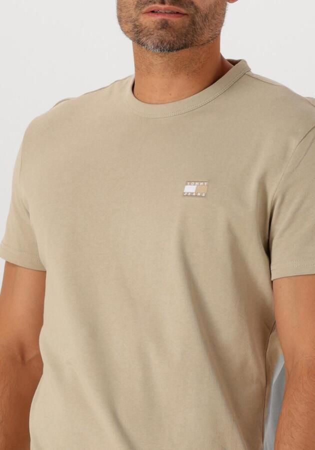 TOMMY JEANS Heren Polo's & T-shirts Tjm Reg Badge Tee Ext Beige - Foto 2