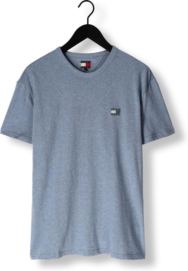 TOMMY JEANS Heren Polo's & T-shirts Tjm Reg Badge Tee Ext Blauw - Foto 3