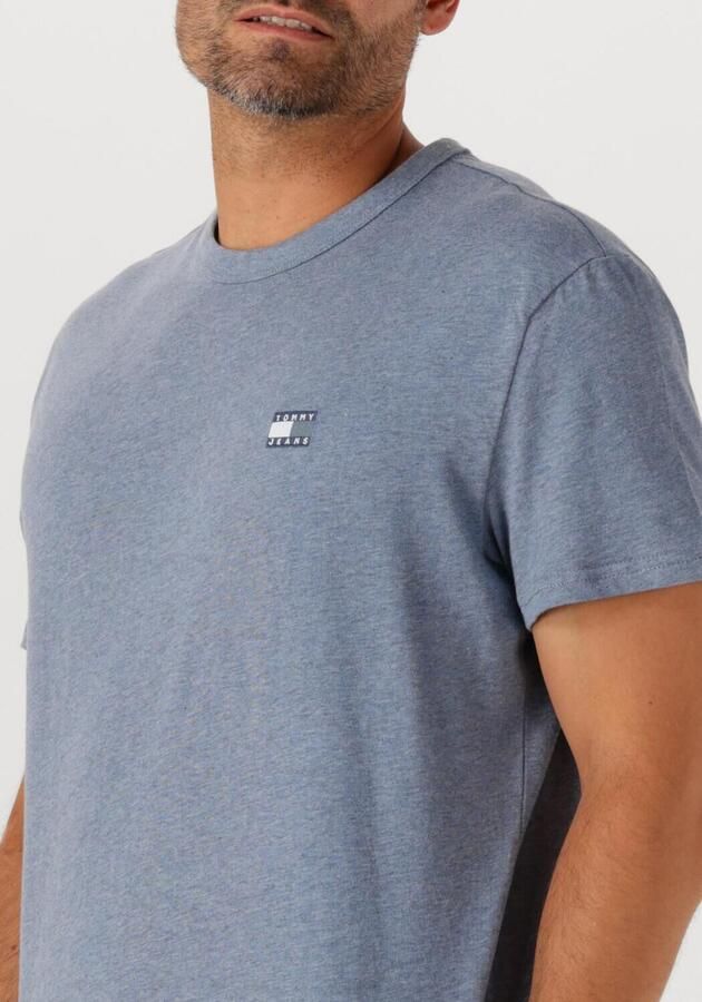 TOMMY JEANS Heren Polo's & T-shirts Tjm Reg Badge Tee Ext Blauw - Foto 2