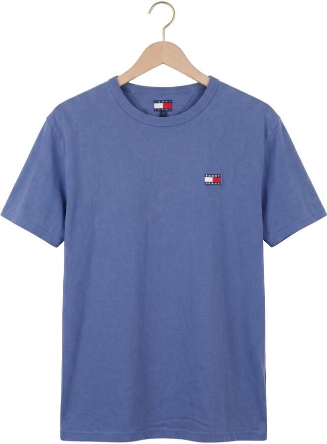 TOMMY JEANS Heren Polo's & T-shirts Tjm Reg Badge Tee Ext Blauw - Foto 2