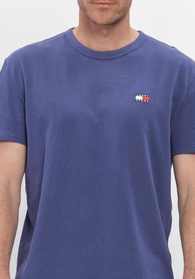 TOMMY JEANS Heren Polo's & T-shirts Tjm Reg Badge Tee Ext Blauw - Foto 4