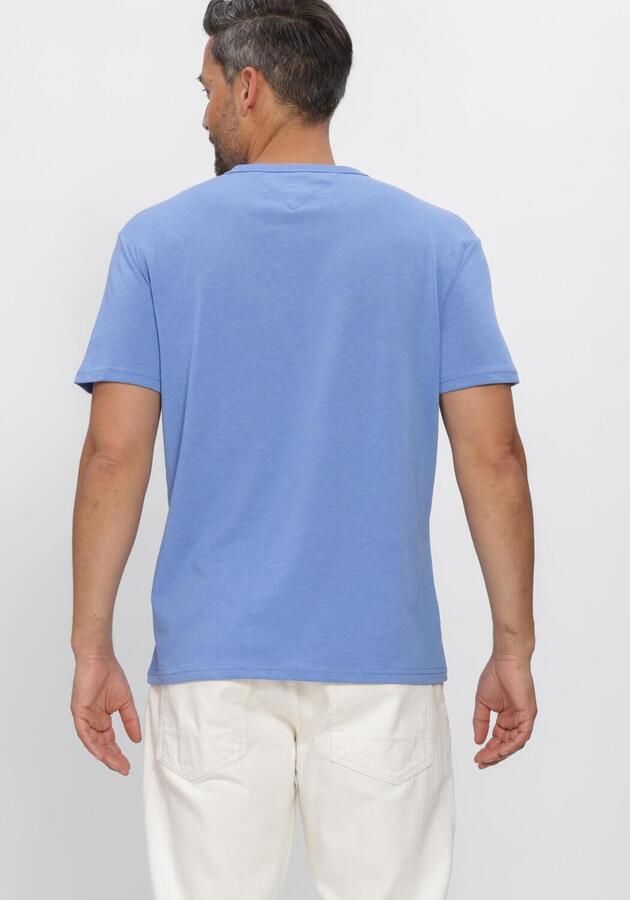 TOMMY JEANS Heren Polo's & T-shirts Tjm Reg Badge Tee Ext Lichtblauw - Foto 3
