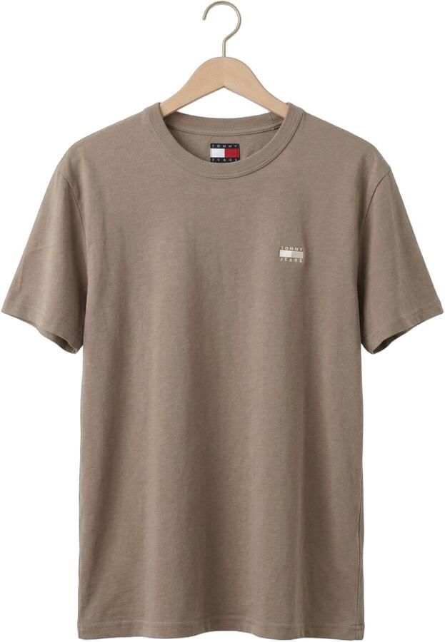TOMMY JEANS Heren Polo's & T-shirts Tjm Reg Badge Tee Ext Zand - Foto 4