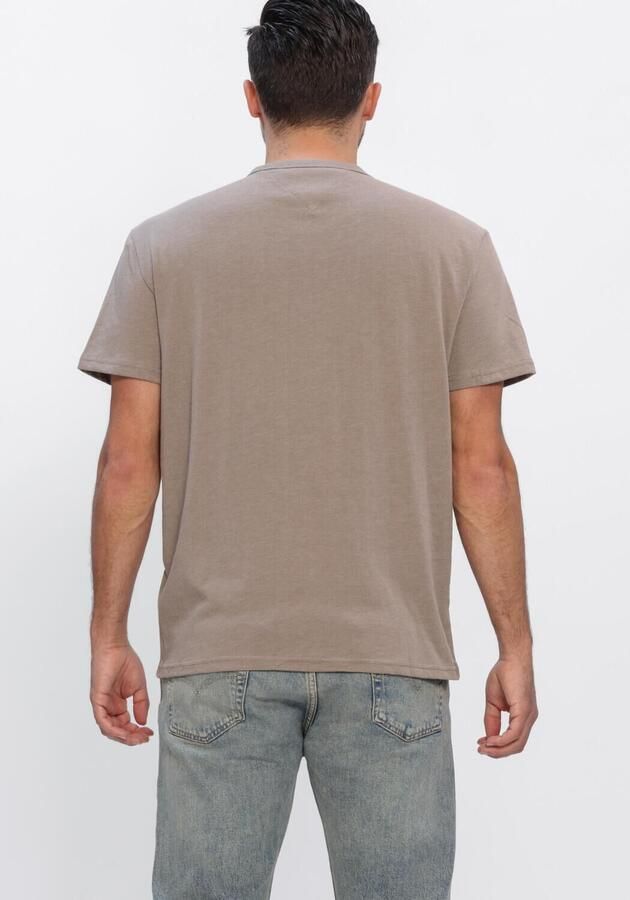 TOMMY JEANS Heren Polo's & T-shirts Tjm Reg Badge Tee Ext Zand - Foto 3