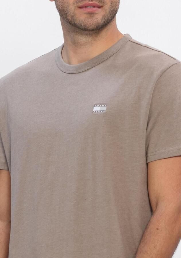 TOMMY JEANS Heren Polo's & T-shirts Tjm Reg Badge Tee Ext Zand - Foto 2