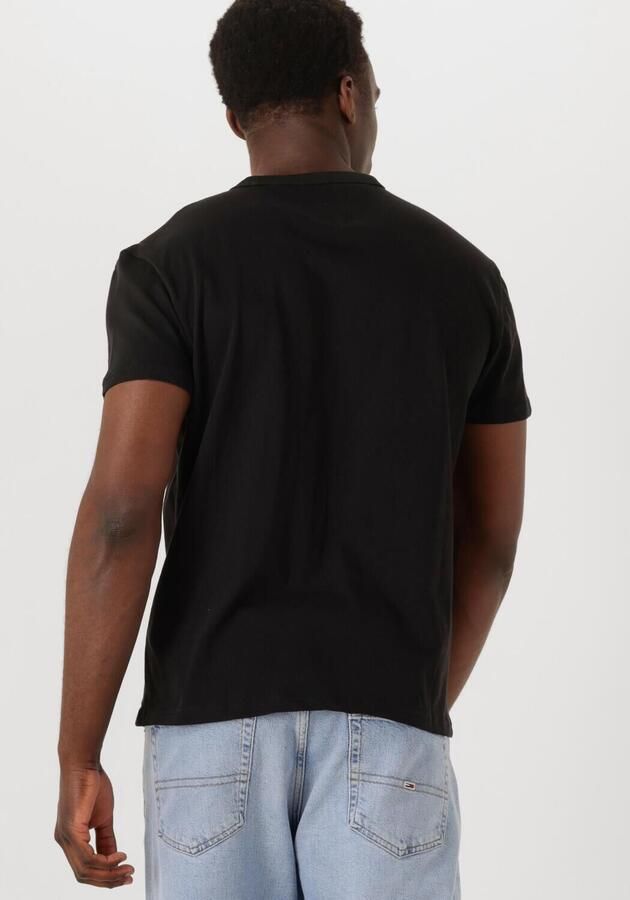 Tommy Jeans Zwart Katoenen Gerecycled T-Shirt Lente Zomer Black Heren - Foto 2