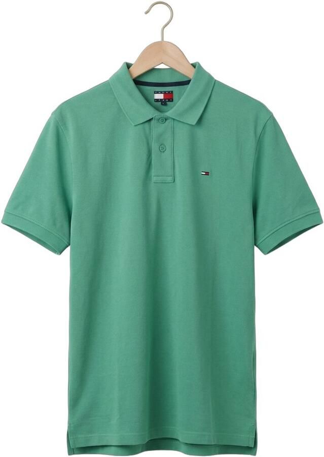 TOMMY JEANS Heren Polo's & T-shirts Tjm Reg Ess Polo Ext Groen - Foto 2