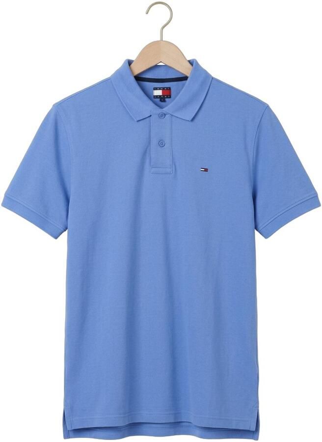 TOMMY JEANS Heren Polo's & T-shirts Tjm Reg Ess Polo Ext Lichtblauw - Foto 2