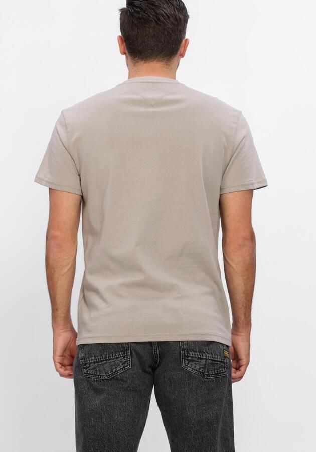 TOMMY JEANS Heren Polo's & T-shirts Tjm Reg Tj Gym Ss Tee Ext Zand - Foto 2