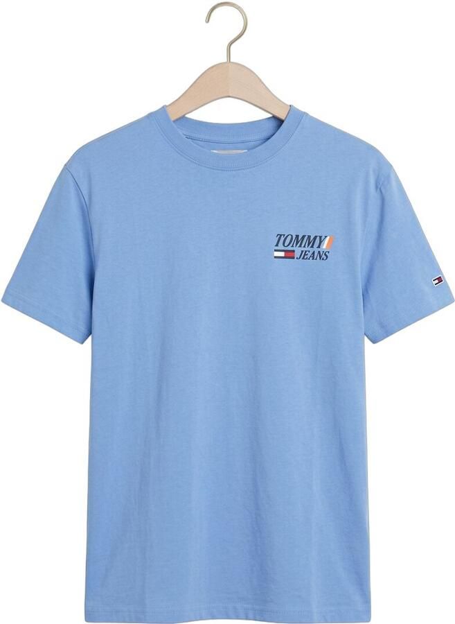 TOMMY JEANS Heren Polo's & T-shirts Tjm Reg Vintage La Bck Ss T Ext Lichtblauw - Foto 2