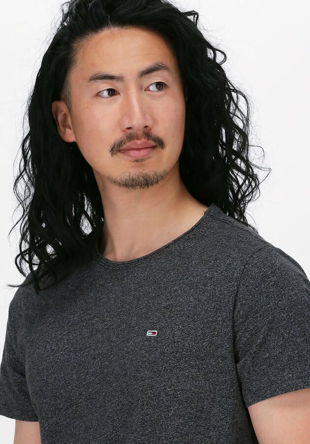 TOMMY JEANS T-shirt TJM SLIM JASPE C NECK Classics slim fit met merklabel - Foto 3