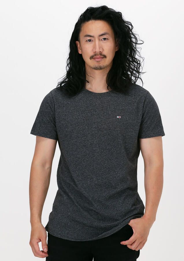 TOMMY JEANS T-shirt TJM SLIM JASPE C NECK Classics slim fit met merklabel - Foto 4