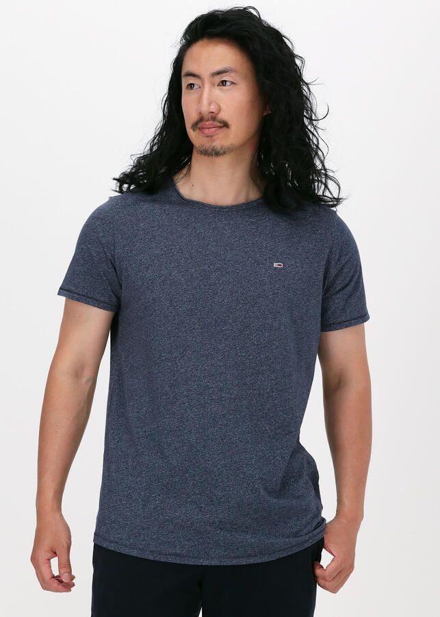 TOMMY JEANS T-shirt TJM SLIM JASPE C NECK Classics slim fit met merklabel - Foto 4