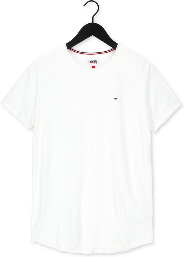 Tommy Jeans Slim fit T-shirt met geborduurd logo model 'Jaspe'