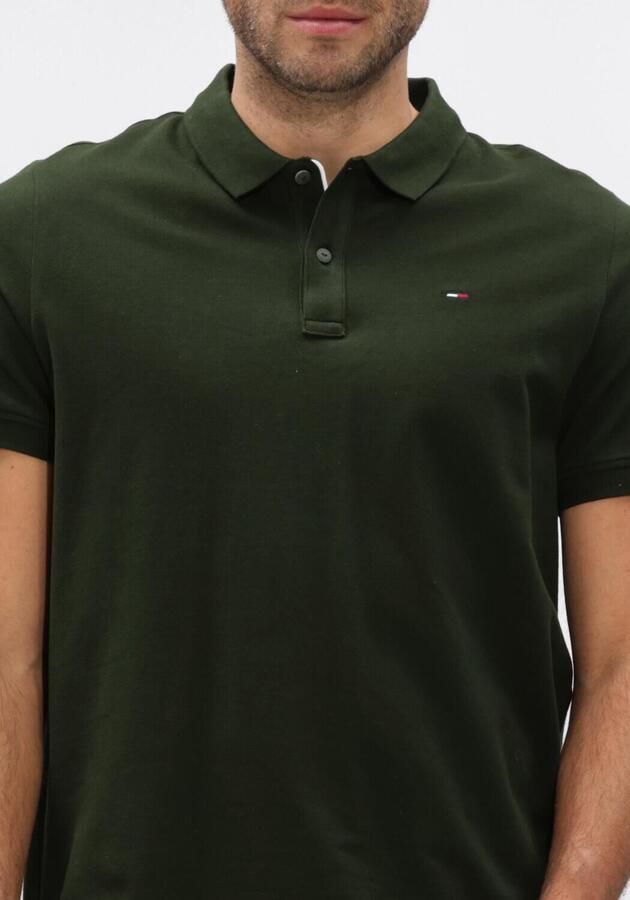 TOMMY JEANS Heren Polo's & T-shirts Tjm Slim Placket Polo Ext Donkergroen - Foto 3